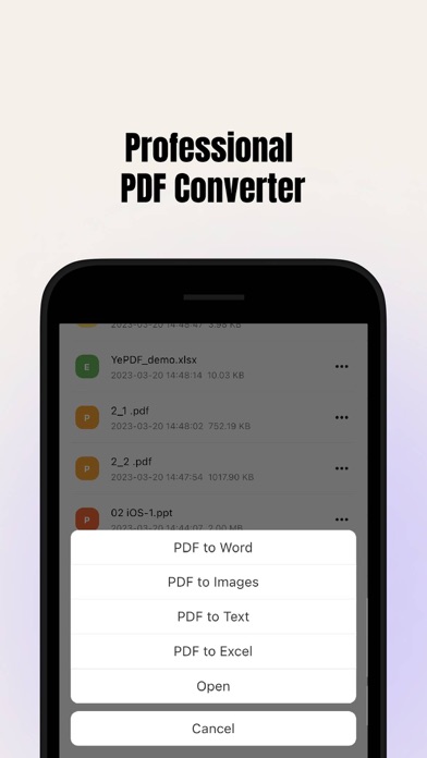 PDF converter-doc,photo to pdf Screenshot