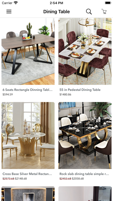 Furniture Home Interior Shop Screenshot