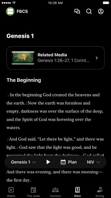 Saskatoon Fellowship Baptist Screenshot