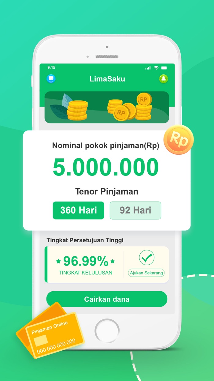 LimaSaku - pinjaman dana tunai