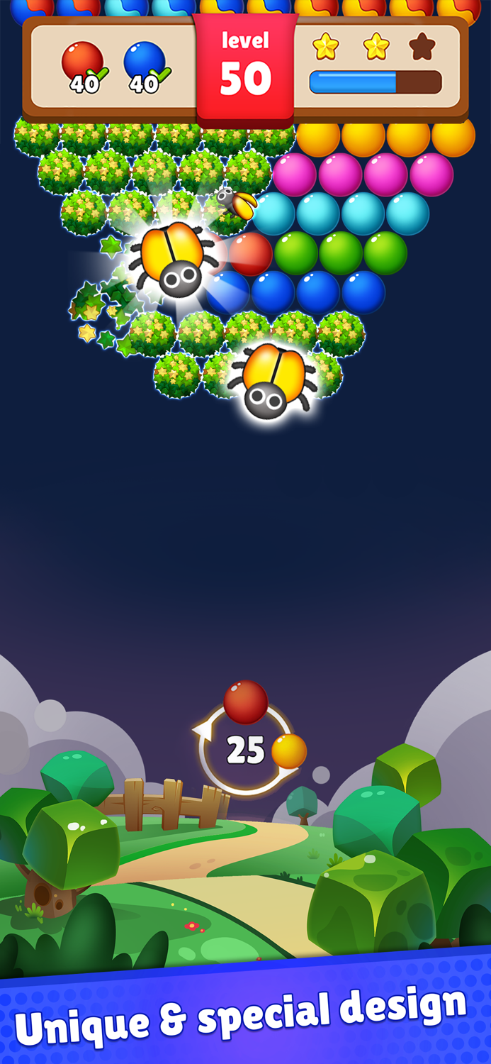 Bubble Hunter Origin