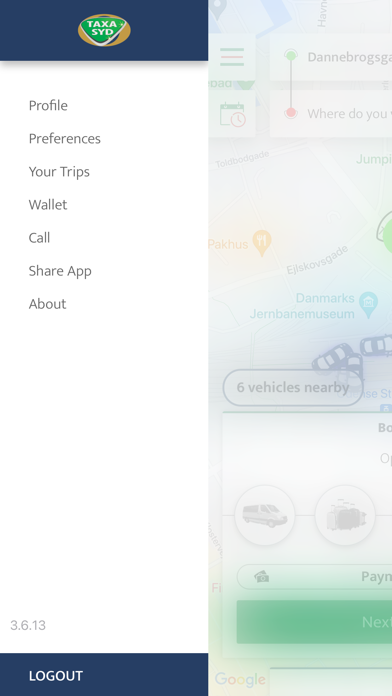 TaxaSyd Screenshot