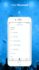 Ticketek NZ screenshot