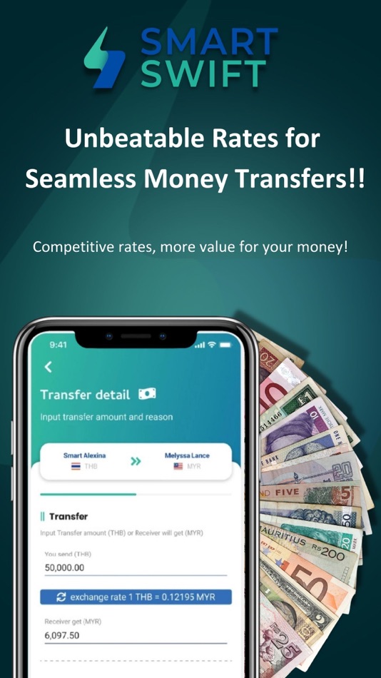 #6. SMARTSWIFT: Move Money Fast (iOS) 由: 33 Remittance Company Limited