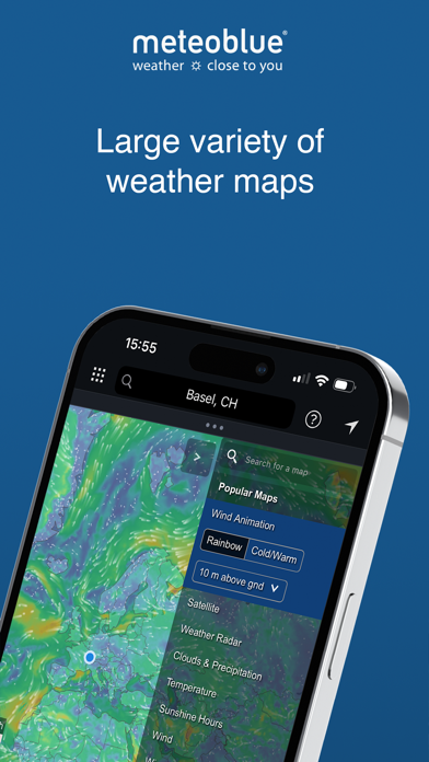 meteoblue weather & maps Screenshot