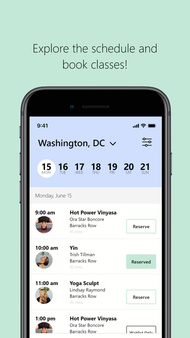 District Flow Yoga Screenshot