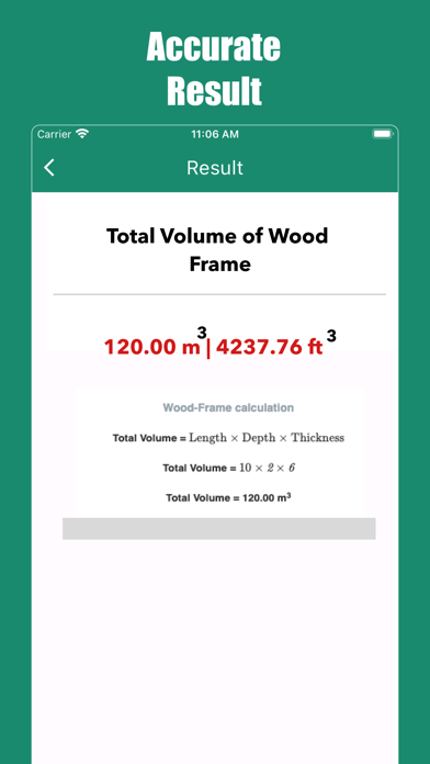 Screenshot #3 pour Wood Frame Calculator