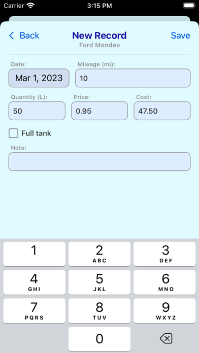 Casebo - Car Service Book Screenshot