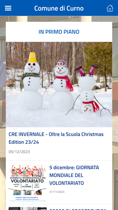 Comune di Curno Screenshot