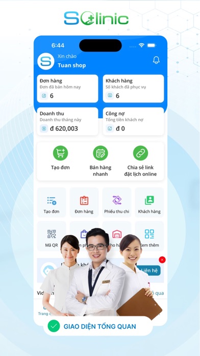 SCLINIC - Quản lý phòng khám Screenshot