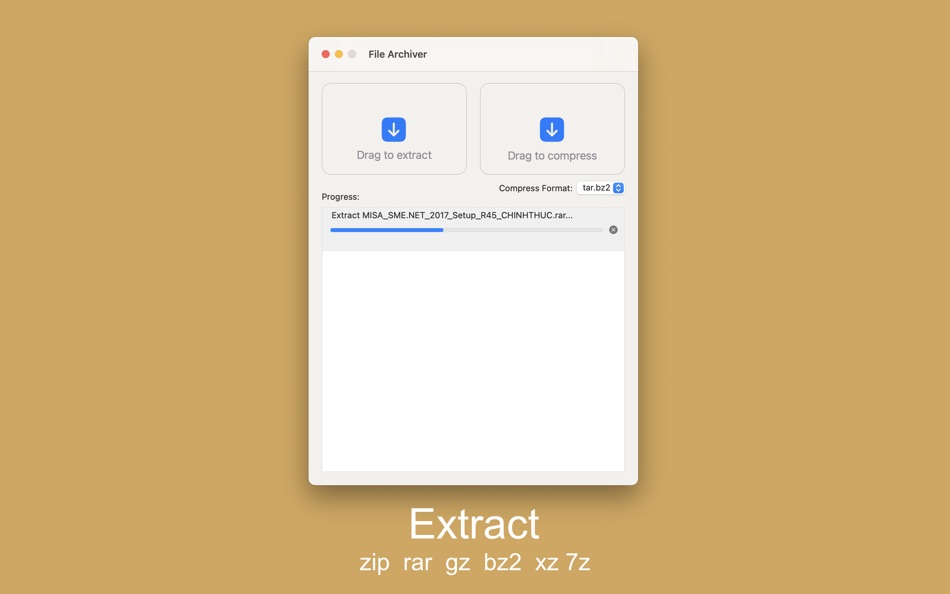 #2. File Archiver (macOS) Podle: Khoa Tran Anh