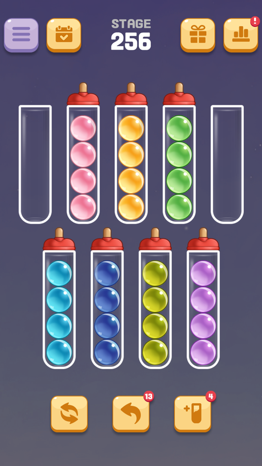 #6. Sorting Ball Quiz (iOS) By: MOBIRIX