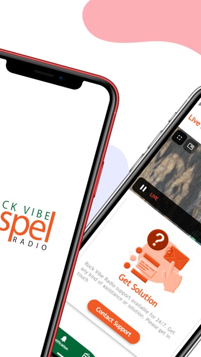 Rock Vibe Gospel Radio Screenshot
