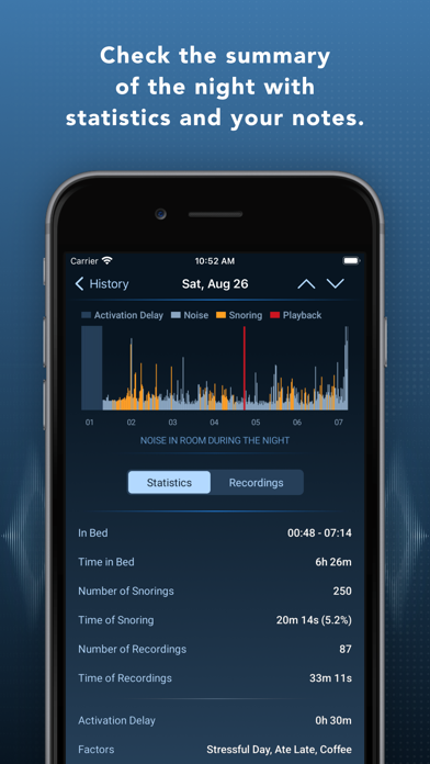 Prime Sleep Recorder screenshot 3
