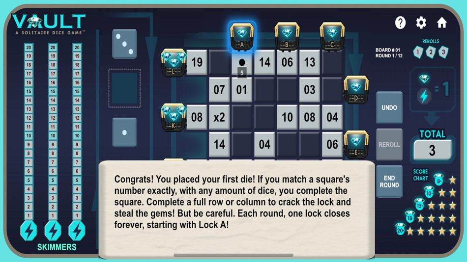 #4. Dice Vault (iOS) By: Michael Jacobs