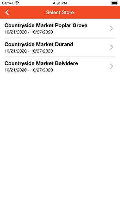 App screenshot
