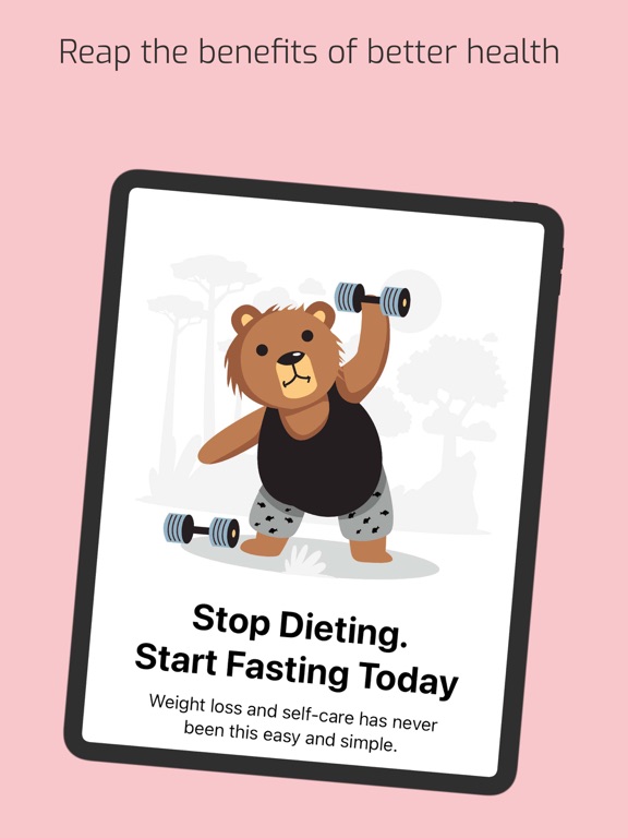 Screenshot #4 pour Bear - Fasting Tracker