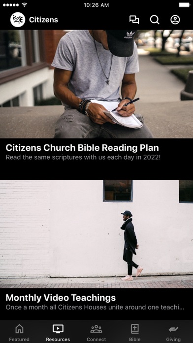 Citizens Church Online Screenshot