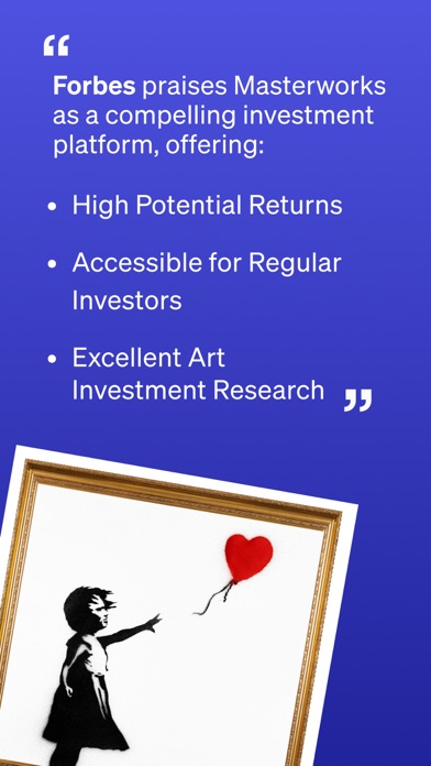 Masterworks: Invest in Art Screenshot