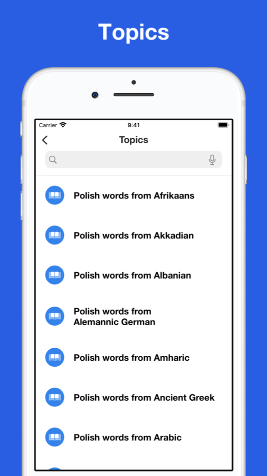 #7. Polish etymology and origins (iOS) 由: Ngoc Anh