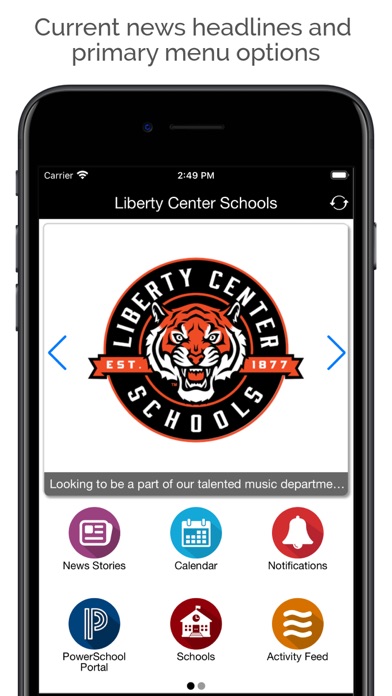 Liberty Center Schools Screenshot