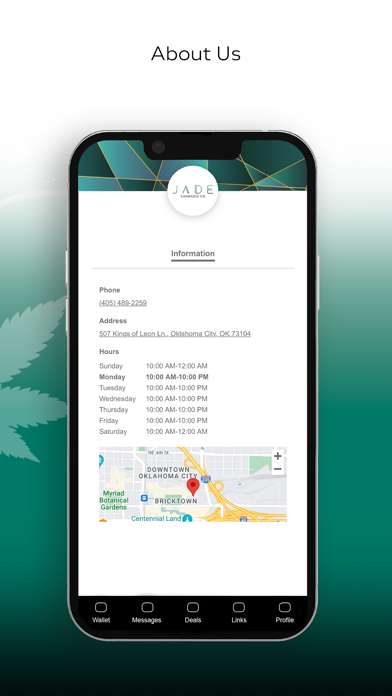Jade Cannabis Screenshot