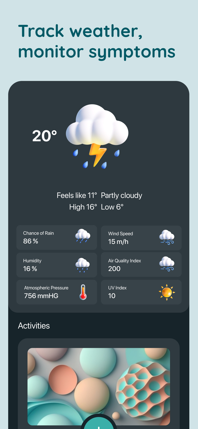 WeatherMind Health and Forecast