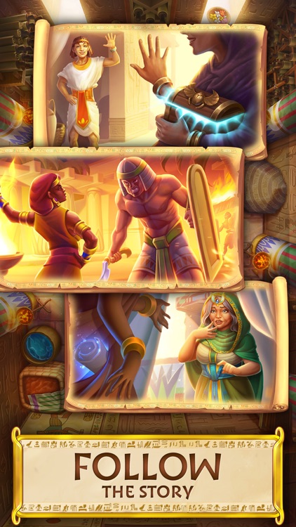 Jewels of Egypt・Match 3 Puzzle screenshot-3