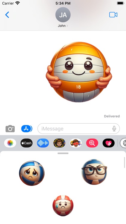 Volleyball Stickers screenshot-5