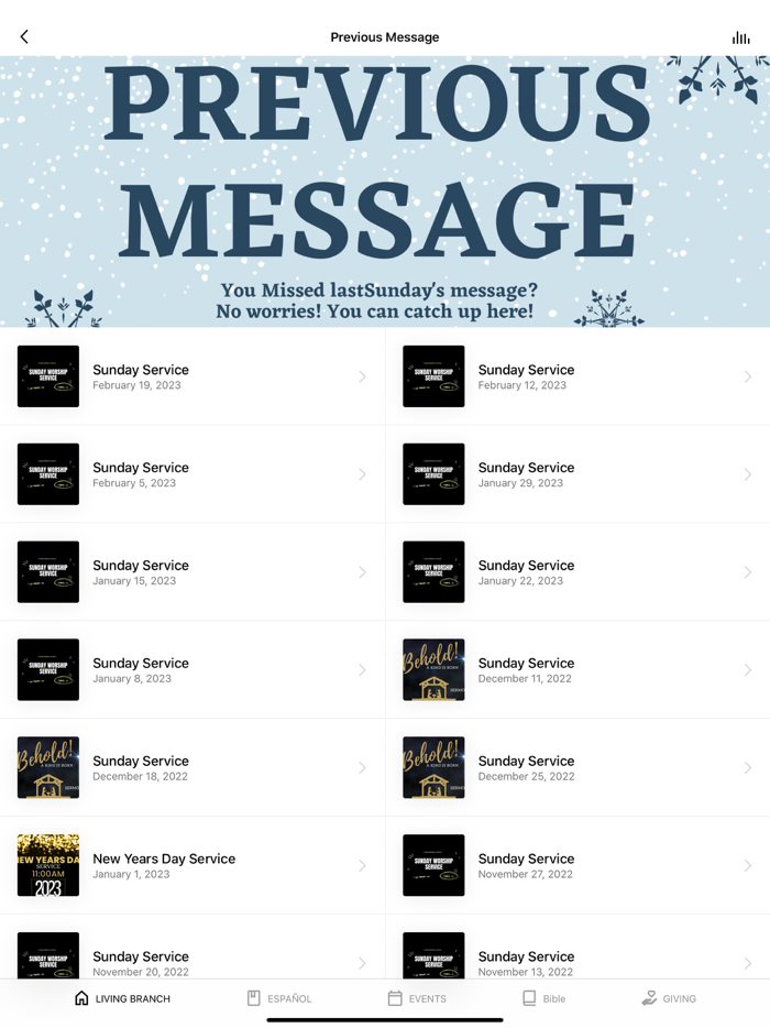 Living Branch Church