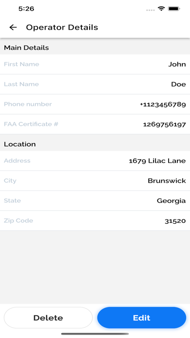 Garuda UAV Logs Screenshot