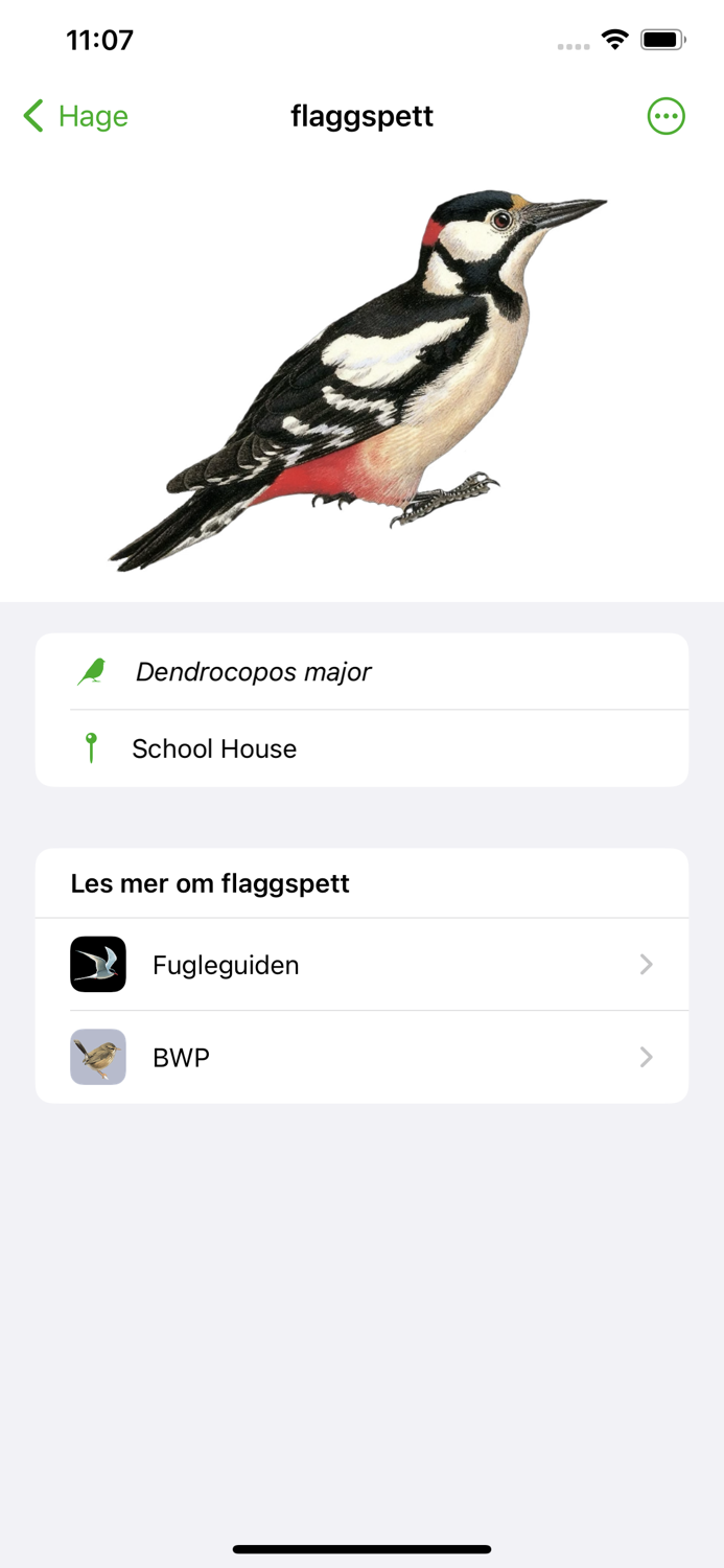 Lebensliste von NatureGuides