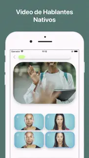 aprenda inglés iphone screenshot 3