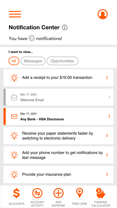 Flexible Benefits - HealthComp Screenshot