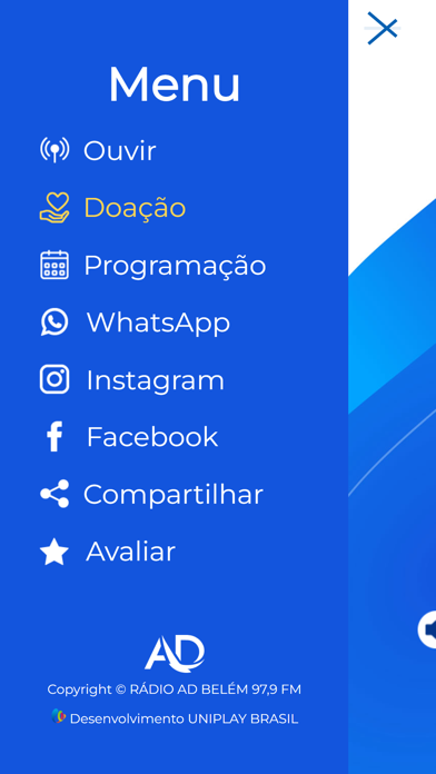 Rádio AD Belém FM Screenshot