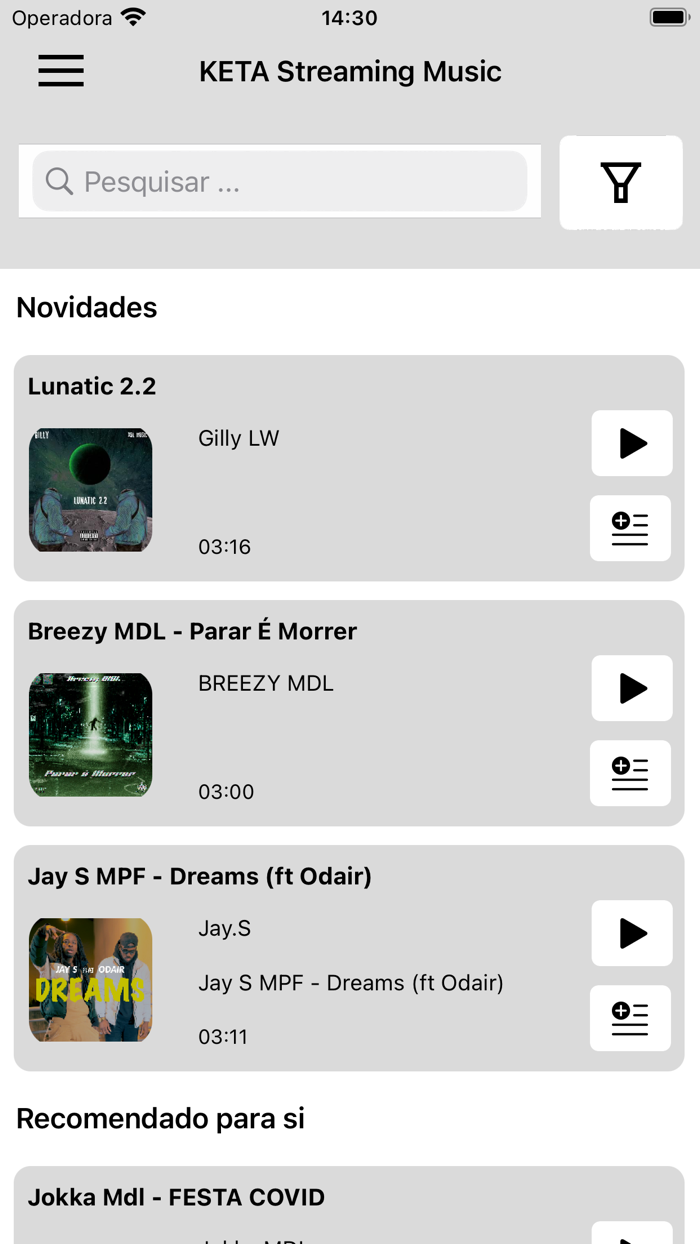 Keta - Streaming Music