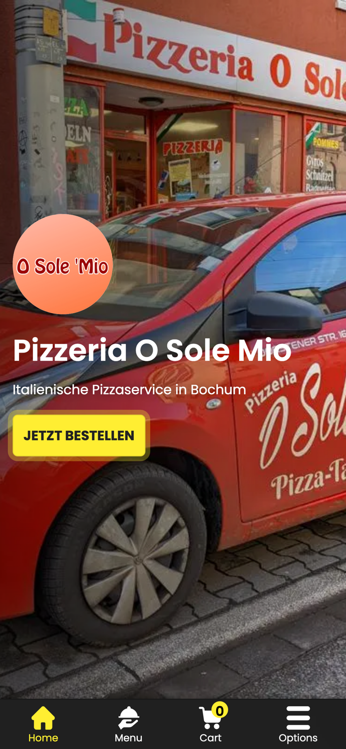 Pizzeria O Sole Mio Boch.