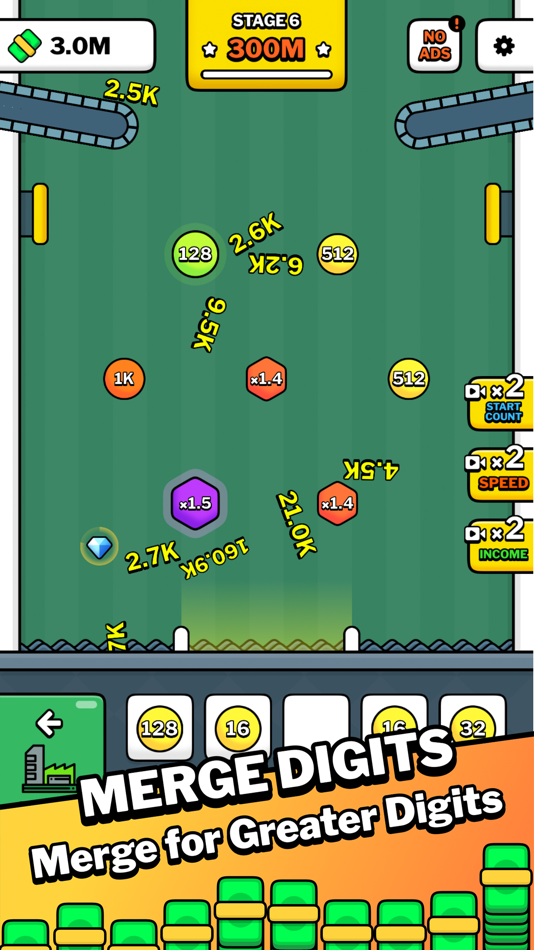 #1. Digit Merge! (iOS) 由: 志达 赵
