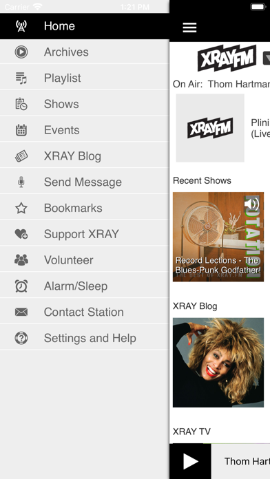 XRAY.FM Screenshot