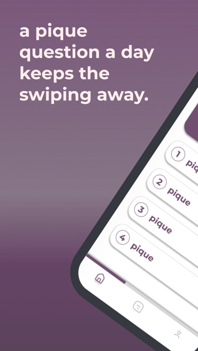 Pique - dating made easy Screenshot