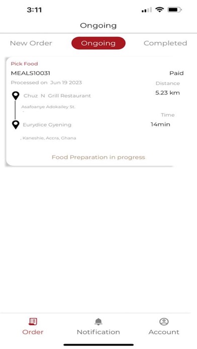 Vruumz Delivery Partners Screenshot