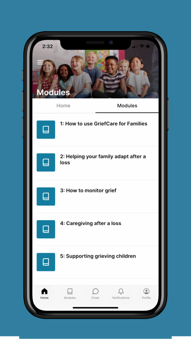GriefCare for Families Screenshot