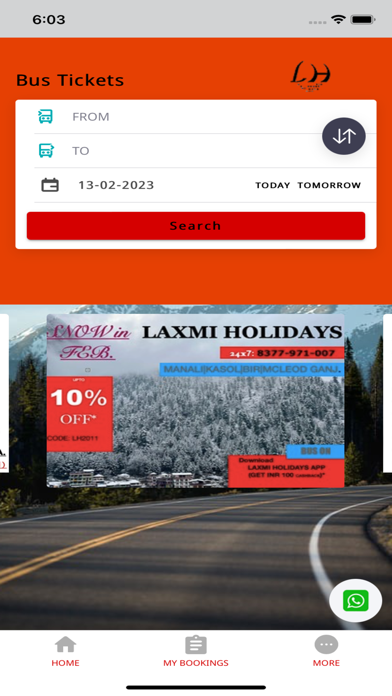 Laxmi Holidays Screenshot
