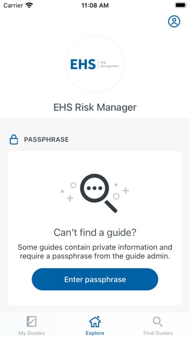 EHS Risk Manager Screenshot