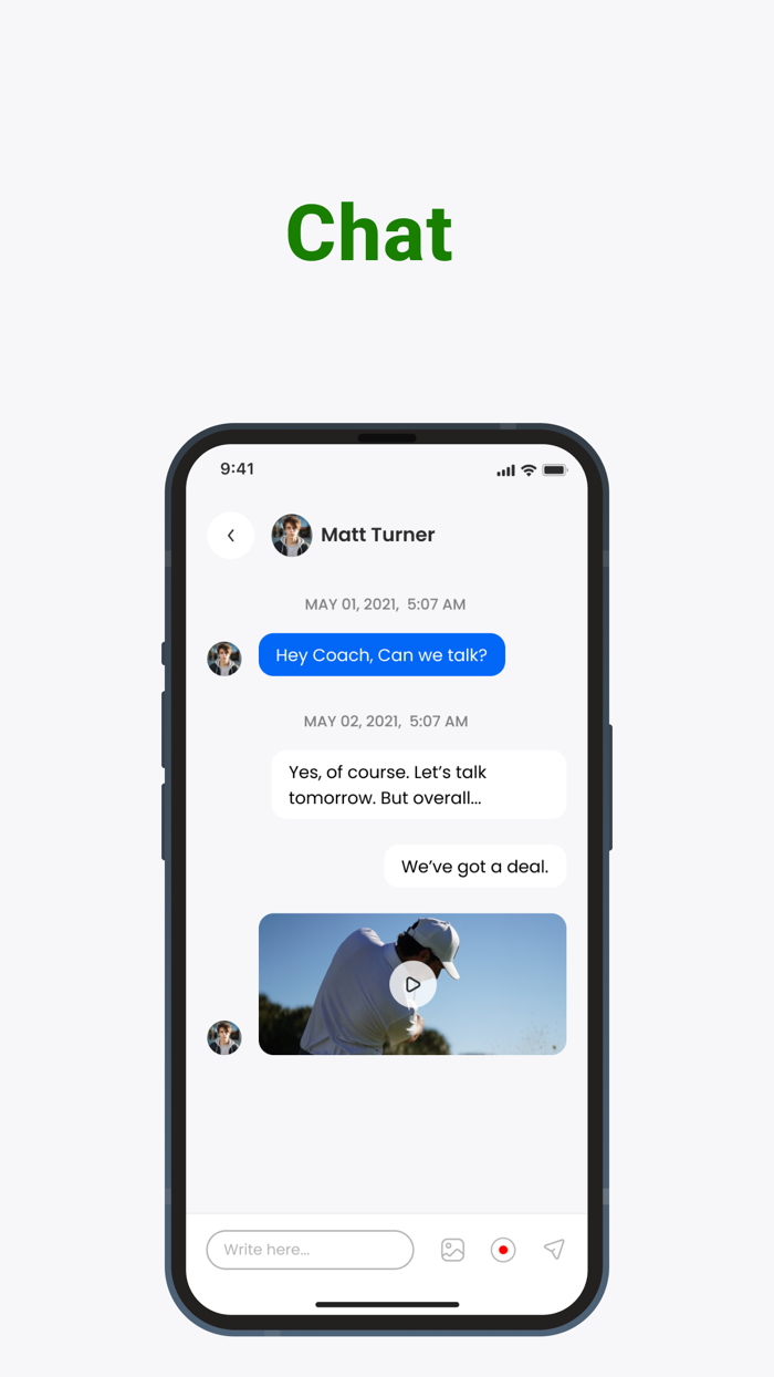 Golf Live - Virtual Lessons