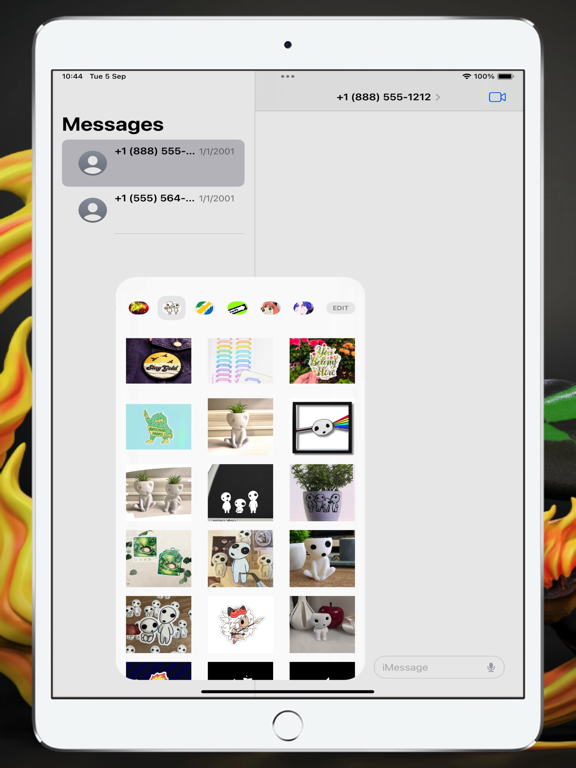 Screenshot #4 pour Kadamas Stickers