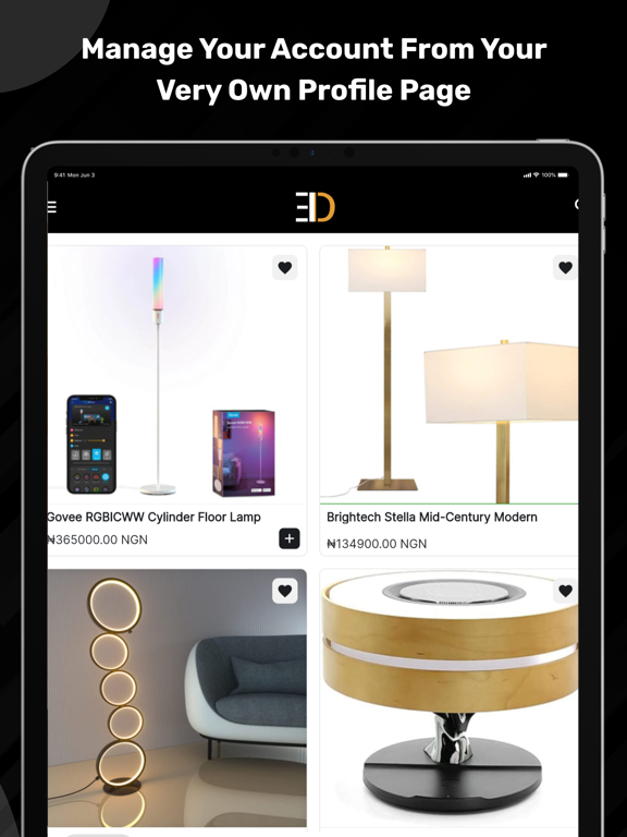 Ecosified iPad screenshot 5 - Shopping app