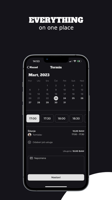 Tomo Barbershop Screenshot
