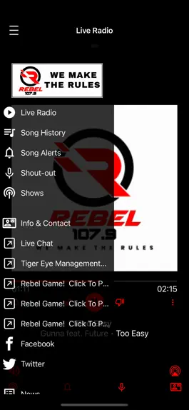 Game screenshot Rebel 107.9 apk