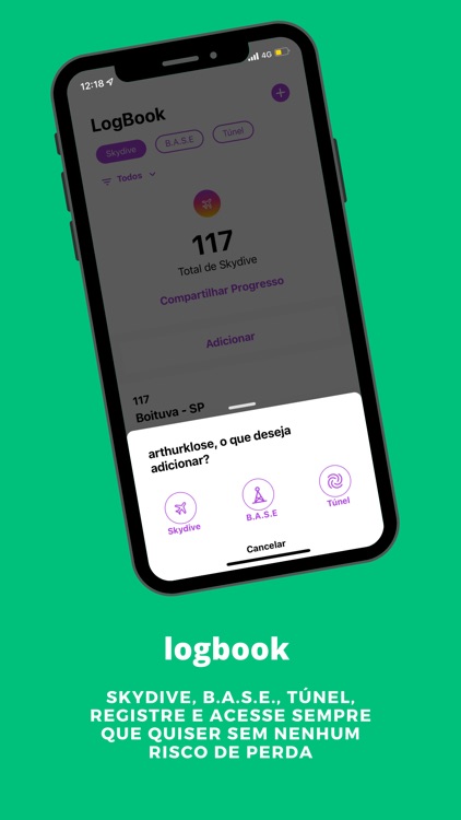 APPqd - skydive e BASE jump